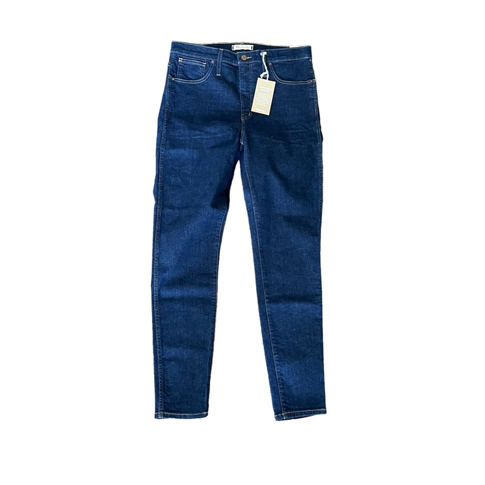 NWT Madewell 10" High-Rise Skinny Jeans in Lucille Wash Size 30